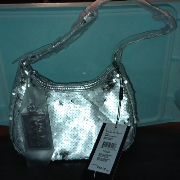 Nicole Miller sequins Hobo bag NWT - Picture 1 of 5